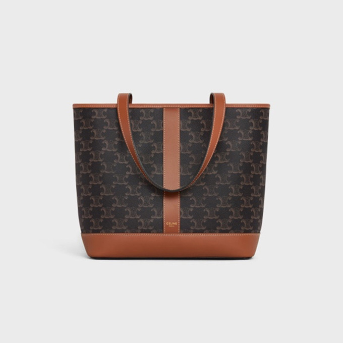 celine triomphe canvas medium cabas tote bag